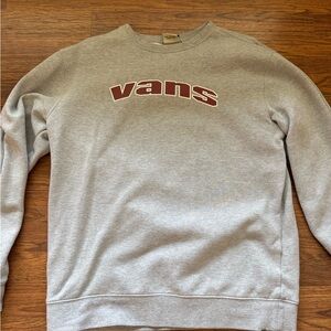 Vans Gray Crewneck Men's Sweater
